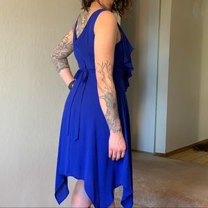 Royal Blue BCBG cocktail dress